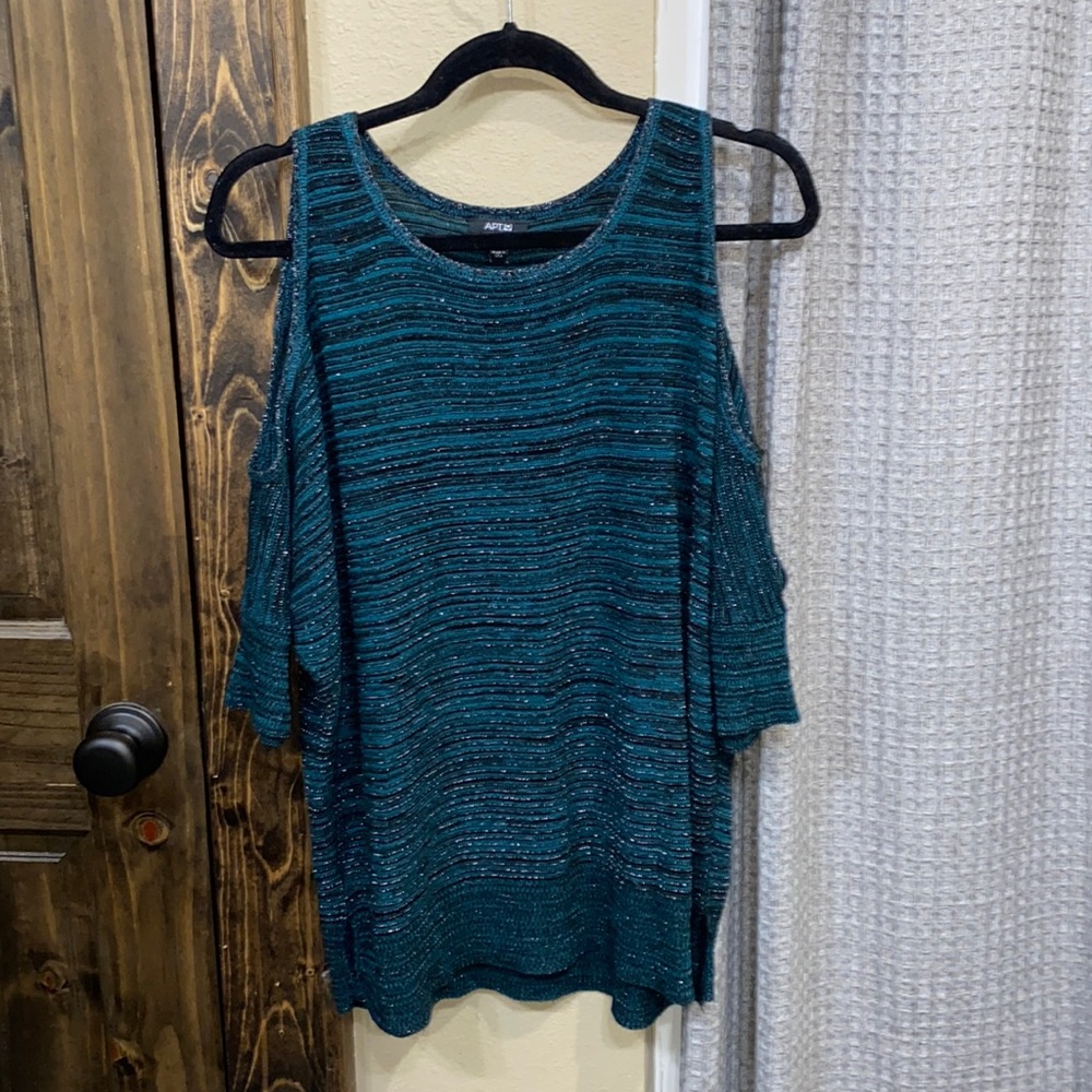 Size XL off the shoulder blouse! Lightly/maybe never worn!